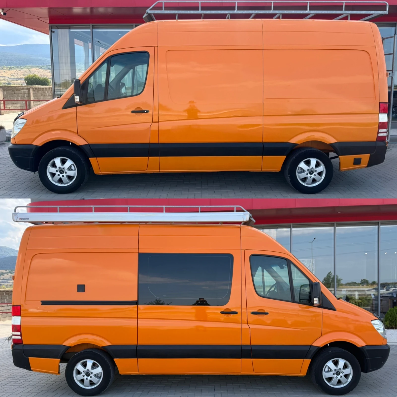 Кемпер Mercedes-Benz 315 2.2 CDI 150к.с 646 АВТОМАТ / КЛИМАТИК / КАМЕРА, снимка 4 - Каравани и кемпери - 55805998