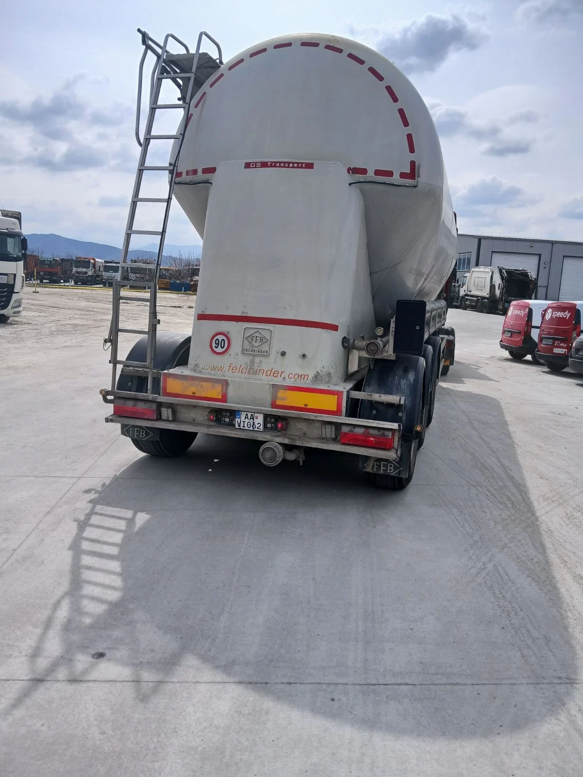 Полуремарке Feldbinder 40.3, снимка 3 - Ремаркета - 53924501