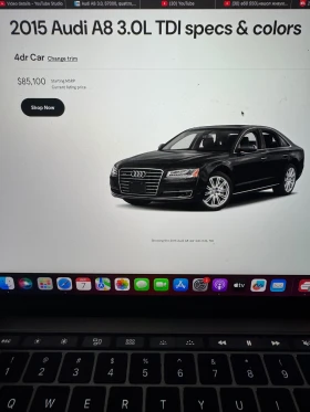 Audi A8 3.0, 67000km, quattro, matrix, снимка 13 — Bazar.bg Audi A8 3.0, 67000km, quattro, matrix, снимка 13