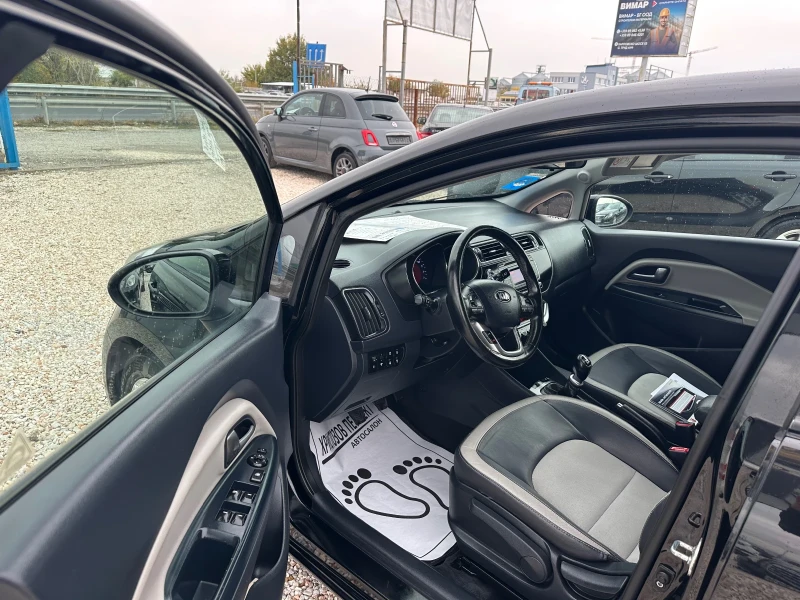 Kia Rio 1.4 CRDI, КОЖА, ПОДГРЕВ, ЕВРО 6, ФЕЙС, ТОП!!!, снимка 11 - Автомобили и джипове - 52188209