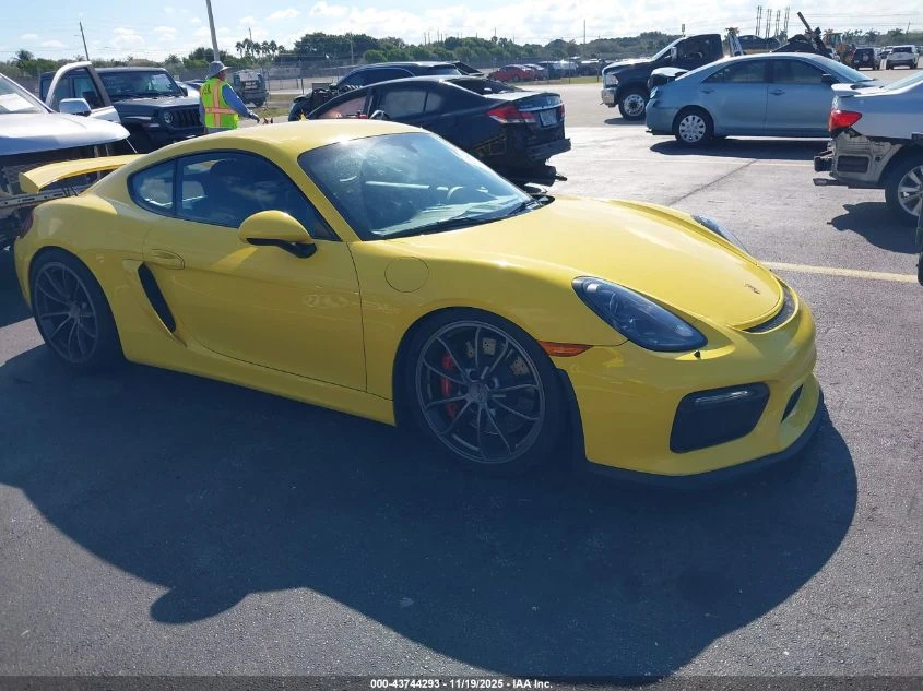 Porsche Cayman 3.8L H-6 DI, DOHC, VVT, 385HP Rear Wheel Drive, снимка 1