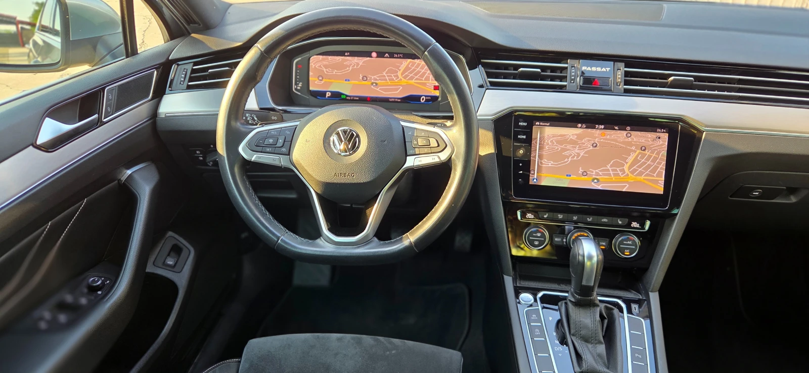 VW Passat Elegance-MATRIX-Кожа-Дигитал - изображение 9