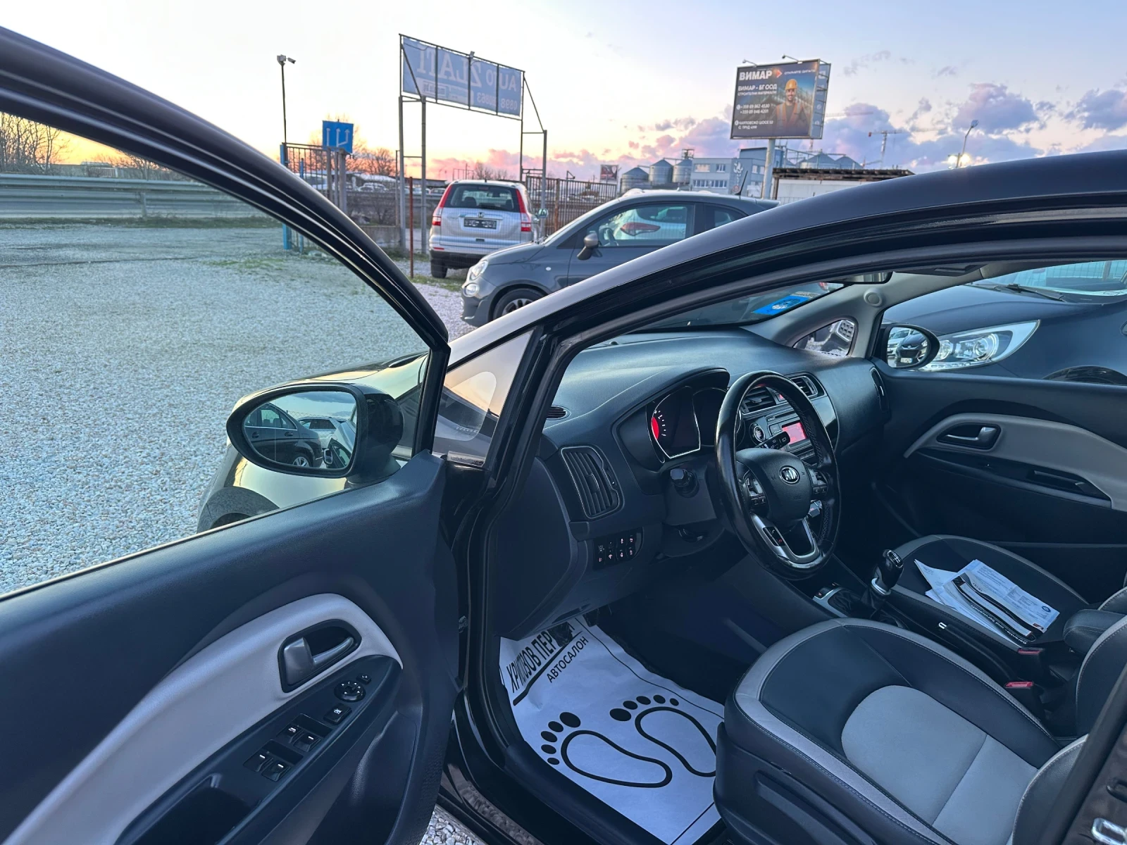 Kia Rio 1.4 CRDI, КОЖА, ПОДГРЕВ, ЕВРО 6, ФЕЙС, ТОП!!!, снимка 11 - Автомобили и джипове - 52188209