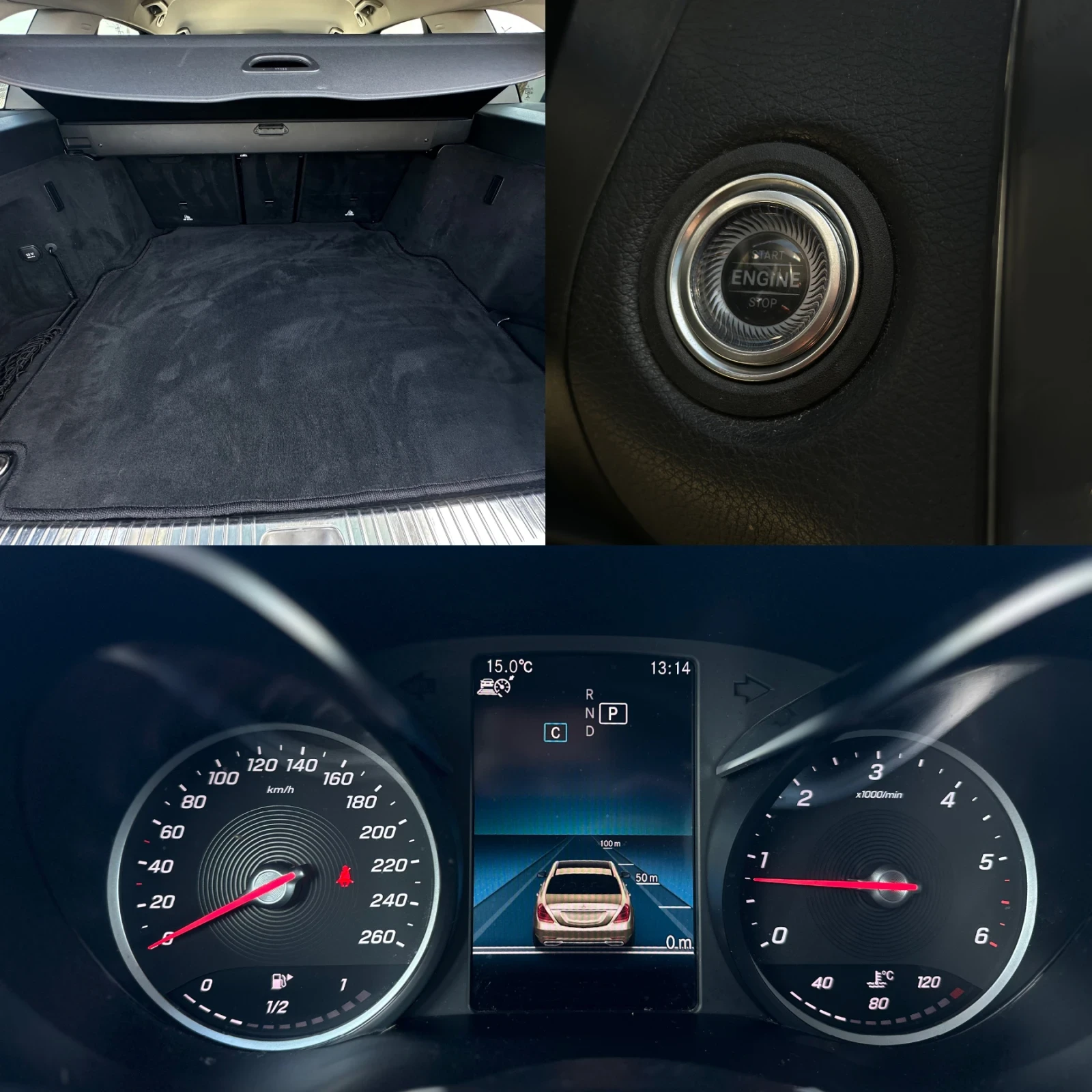 Mercedes-Benz C 220 * Facelift* 194к.с.* 9G* , снимка 15 - Автомобили и джипове - 53210037