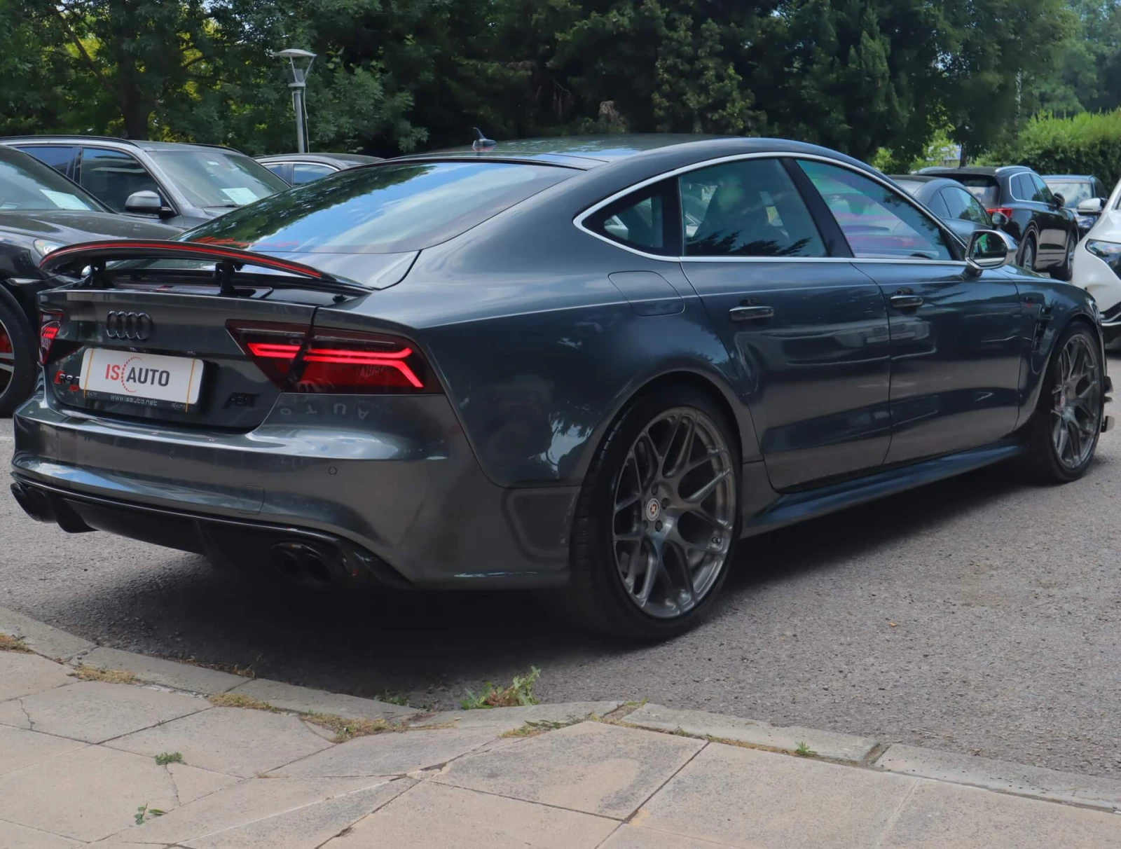 Audi Rs7 4.0TFSI/MTM/Carbon/Керамика/HuD/Exclusive/Bose, снимка 6 - Автомобили и джипове - 55055217