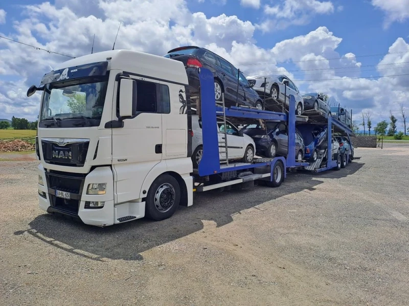 Man Tgx 18.440/Автовоз/Еuro6/Intarder/Distronic/НовТахогра, снимка 14 - Камиони - 48887832