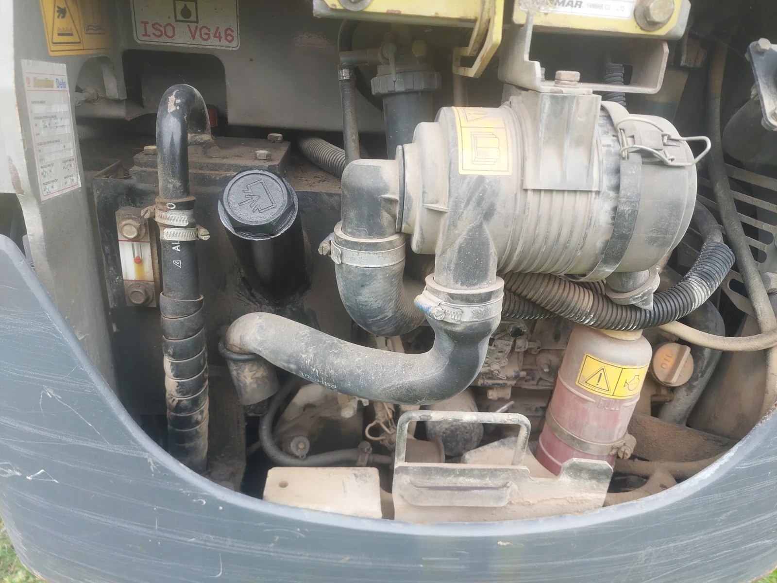 Багер Yanmar Sv17, снимка 6 - Индустриална техника - 54490607