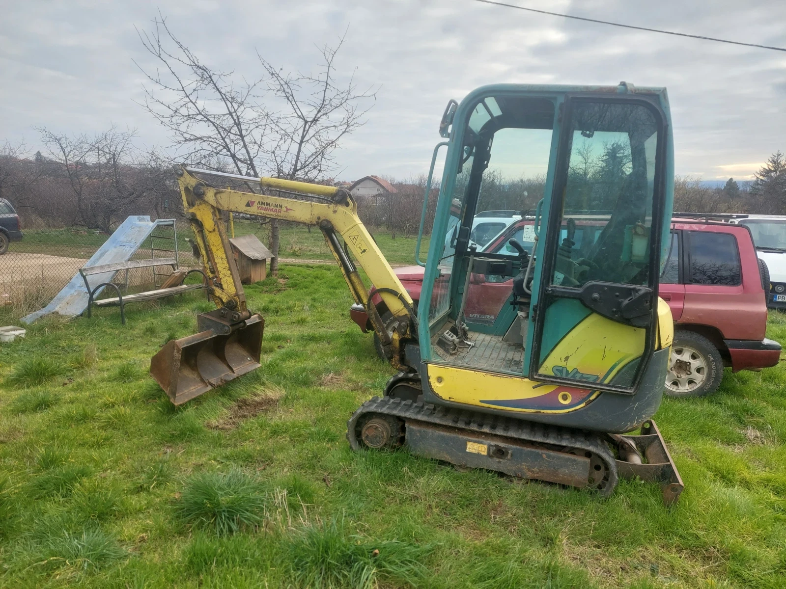 Багер Yanmar Sv17