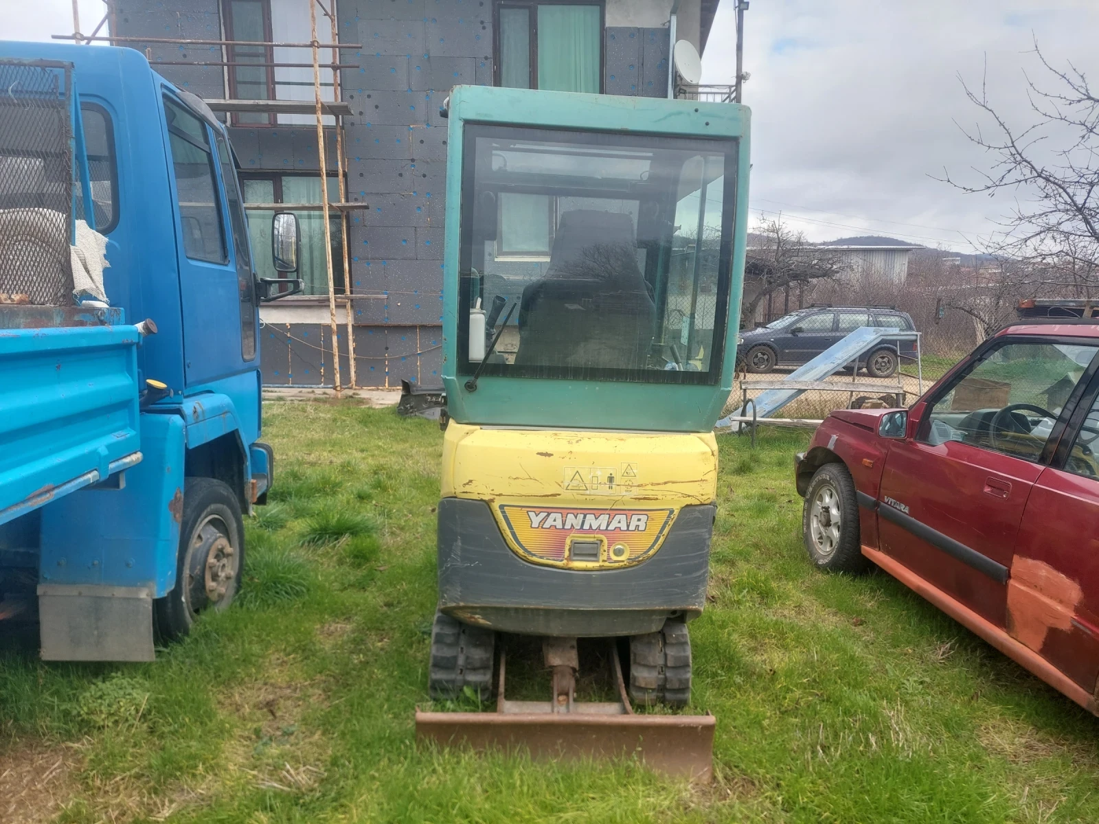 Багер Yanmar Sv17, снимка 10 - Индустриална техника - 54490607