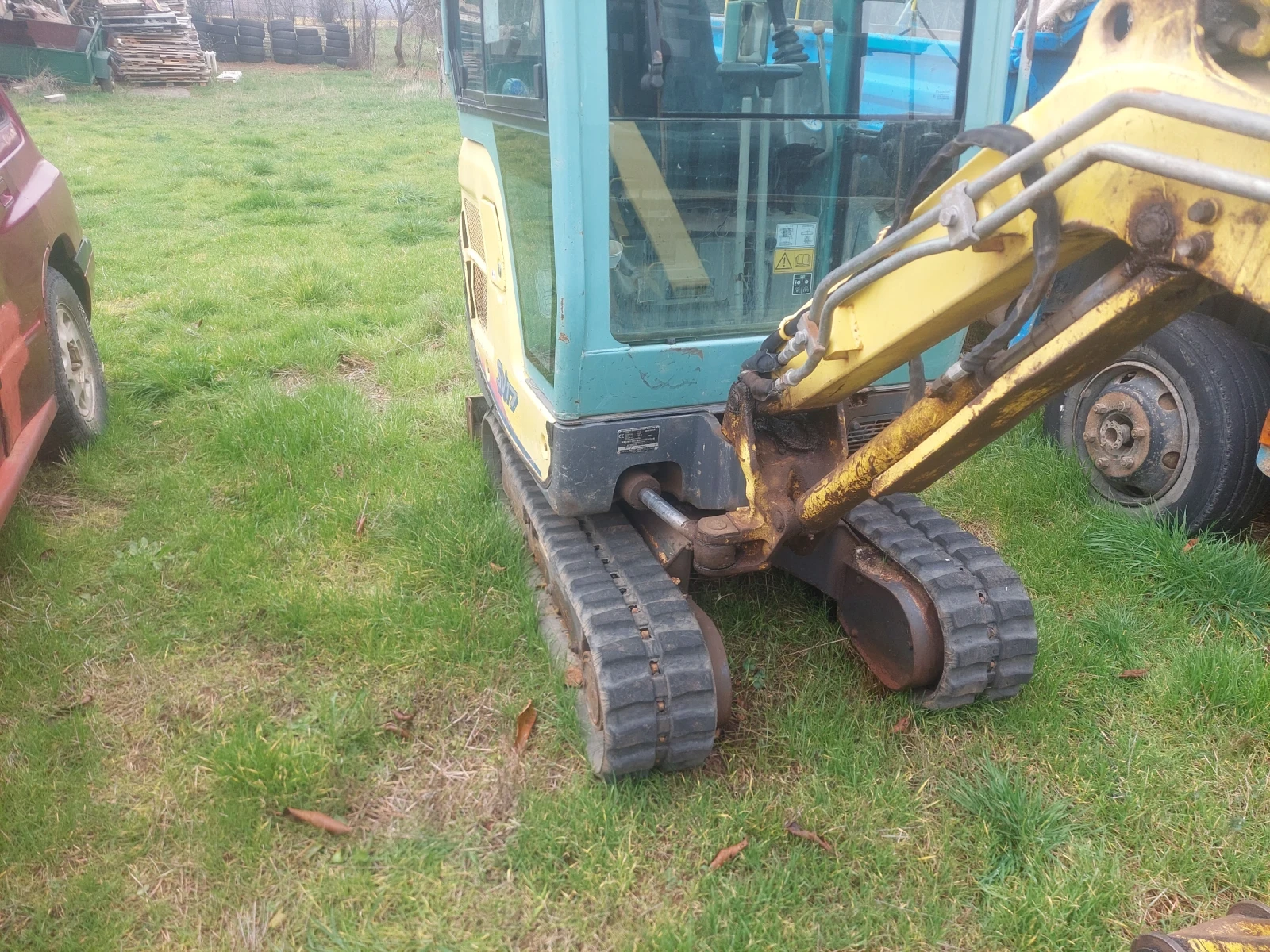 Багер Yanmar Sv17, снимка 12 - Индустриална техника - 54490607