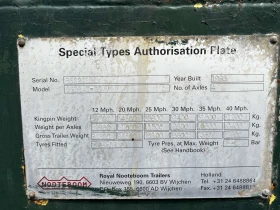 Полуремарке Nooteboom за ИЗВЪНГАБАРИТЕН ТОВАР, снимка 15 - Ремаркета - 52534360