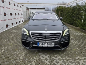 Mercedes-Benz S 550 AMG LINE/LONG/PANO/BURMESTER/DISTR/360/MASSAGE/4x4, снимка 1