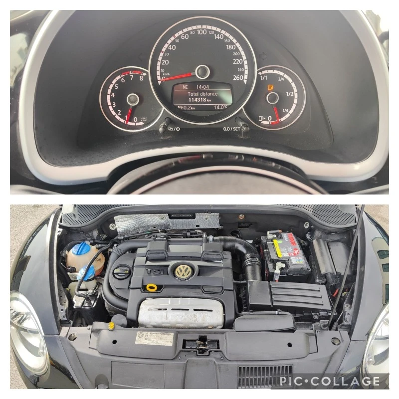 VW New beetle 1, 4  tfsi, Navi, като нова, снимка 17 - Автомобили и джипове - 44535427