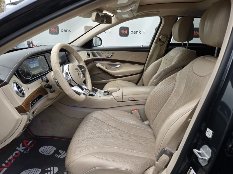 Mercedes-Benz S 550 AMG LINE/LONG/PANO/BURMESTER/DISTR/360/MASSAGE/4x4, снимка 7 - Автомобили и джипове - 53204563
