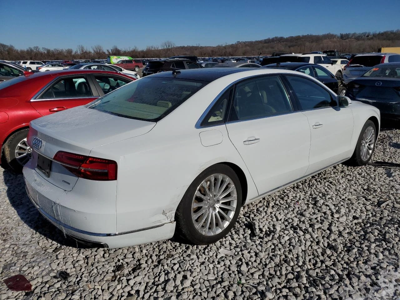 Audi A8 L QUATTRO/ОБДУХВАНЕ/МАСАЖИ/HUD - изображение 4