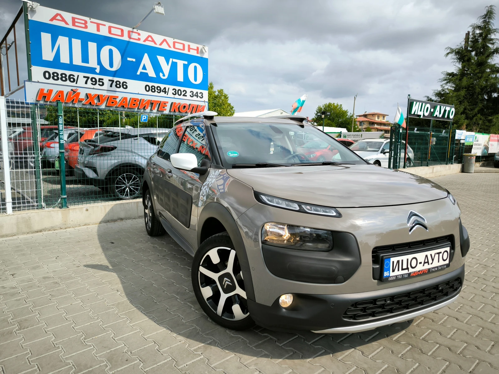 Citroen C4 Cactus 1, 6 HDI-100k.с.НАВИ, LED, FACELiFT, REKARO, EBPO  - изображение 8