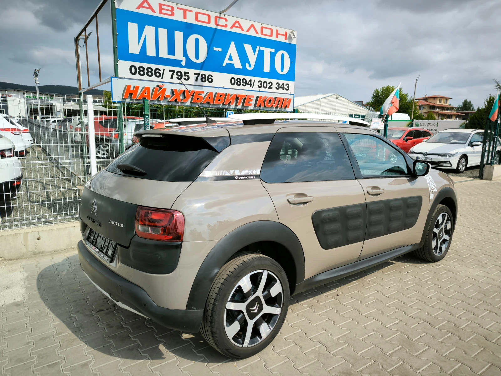 Citroen C4 Cactus 1, 6 HDI-100k.с.НАВИ, LED, FACELiFT, REKARO, EBPO  - изображение 6