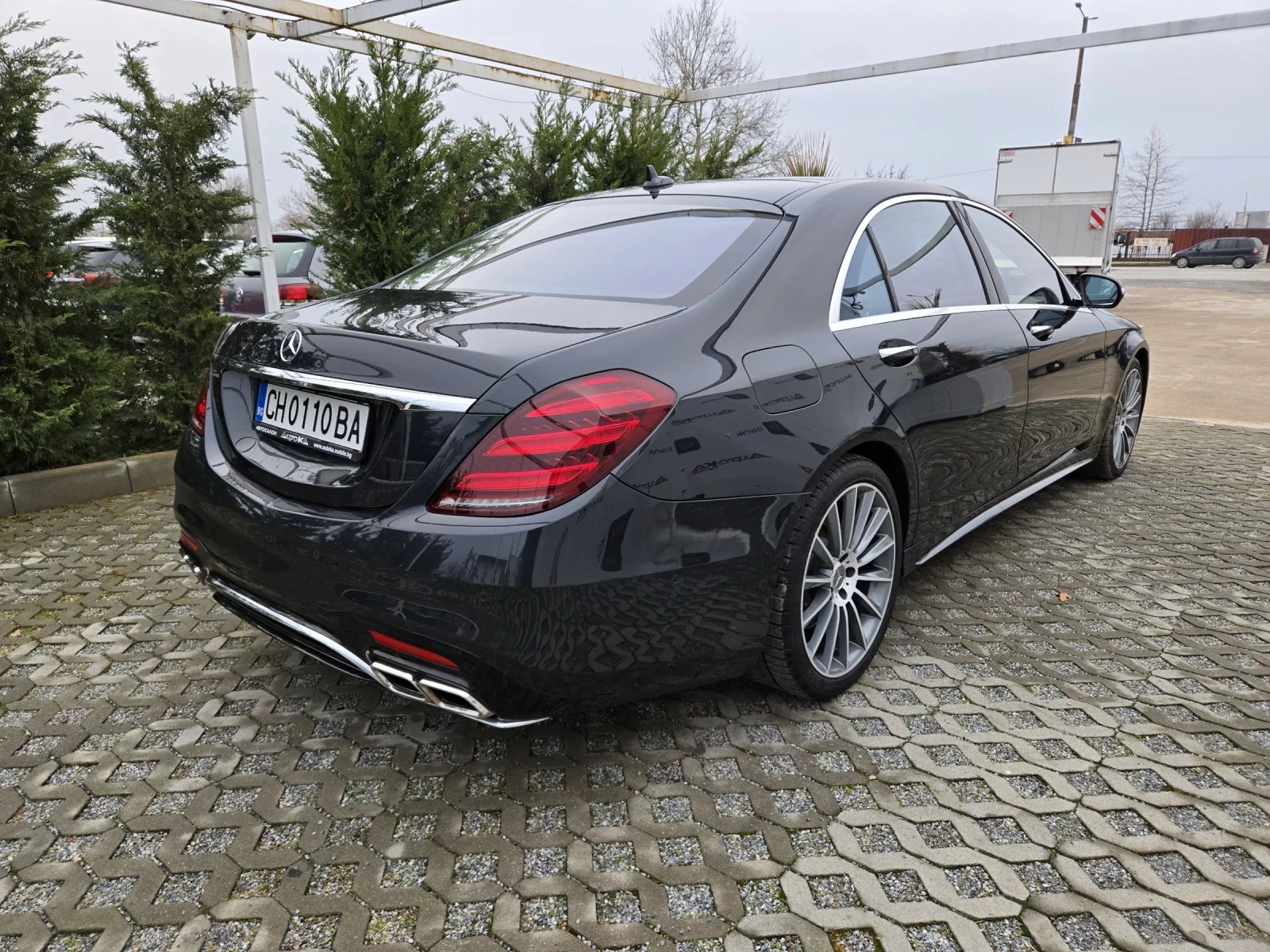 Mercedes-Benz S 550 AMG LINE/LONG/PANO/BURMESTER/DISTR/360/MASSAGE/4x4 - изображение 3