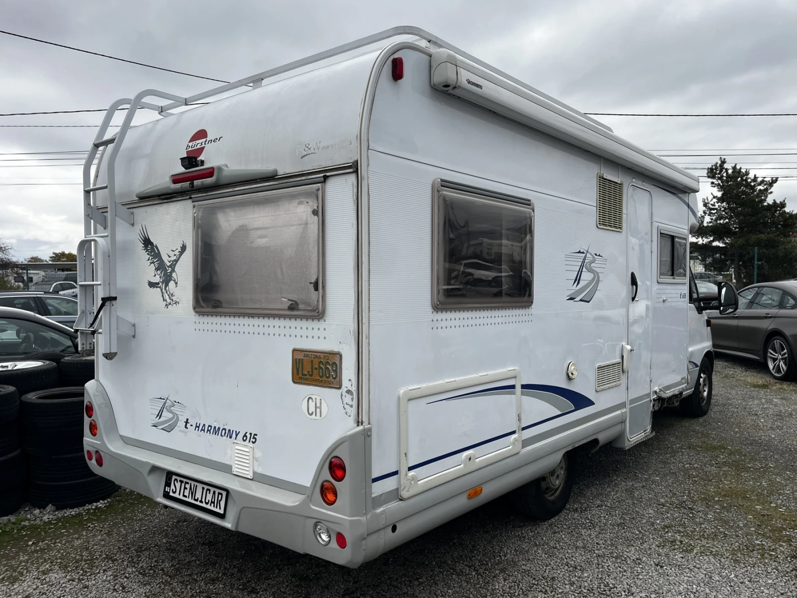 Кемпер Fiat Burstner T Harmony 615 + A/C, снимка 4 - Каравани и кемпери - 56714978