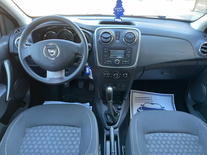 Dacia Sandero 1.2i* 75kc* navi* parktronik* , снимка 11 - Автомобили и джипове - 49389587