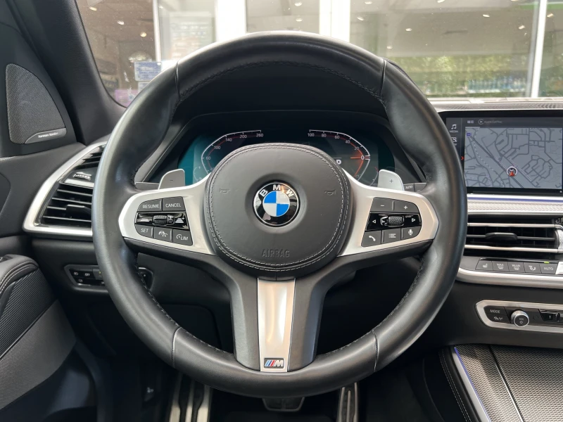 BMW X5 30d/ 7-МЕСТЕН/M-SPORT/H&K/PANO/SHADOW LINE/22/  , снимка 11 - Автомобили и джипове - 48310619