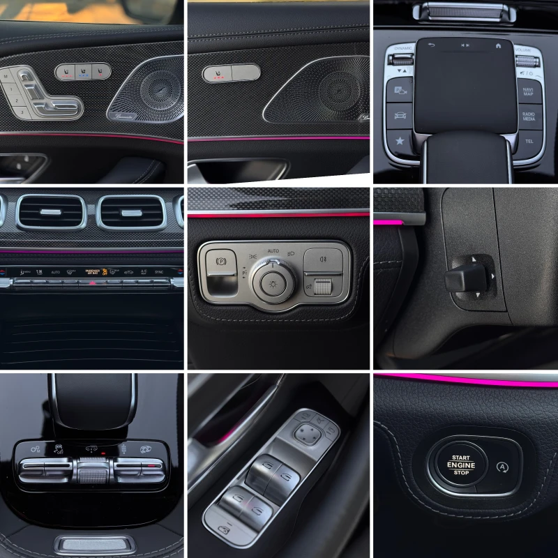 Mercedes-Benz GLE 53 4MATIC COUPE - Panorama - Burmester - Cam360 - Keyless -, снимка 12 - Автомобили и джипове - 52233798