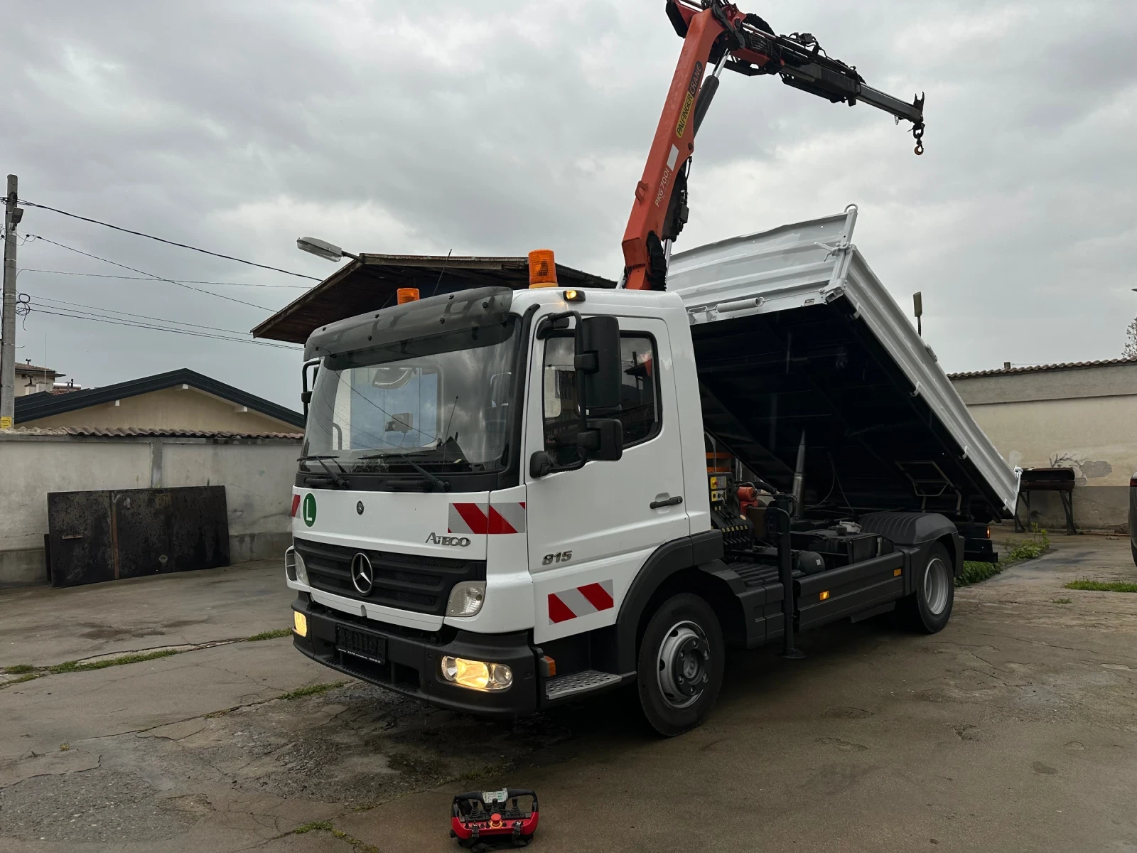 Mercedes-Benz Atego 815* Palfinger7000+ радио* Климатик* ТОП