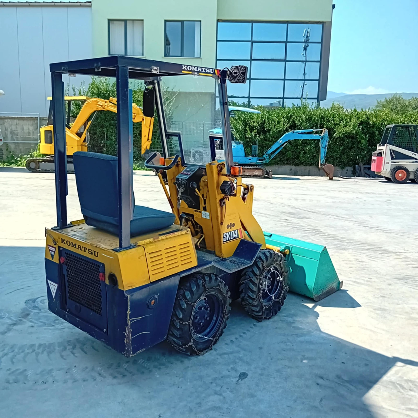 Мини челни товарачи Komatsu SK04-2 * НАЛИЧЕН * ТОП СЪСТОЯНИЕ *  - изображение 5