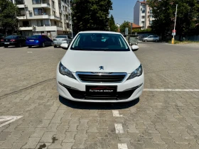 Peugeot 308 1.6 BlueHDI КАТО НОВА | БЯЛА ПЕРЛА | КОЖЕН САЛОН, снимка 2