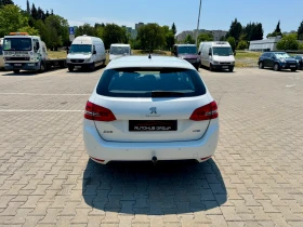 Peugeot 308 1.6 BlueHDI КАТО НОВА | БЯЛА ПЕРЛА | КОЖЕН САЛОН, снимка 5