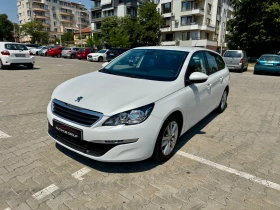 Peugeot 308 1.6 BlueHDI КАТО НОВА | БЯЛА ПЕРЛА | КОЖЕН САЛОН, снимка 1