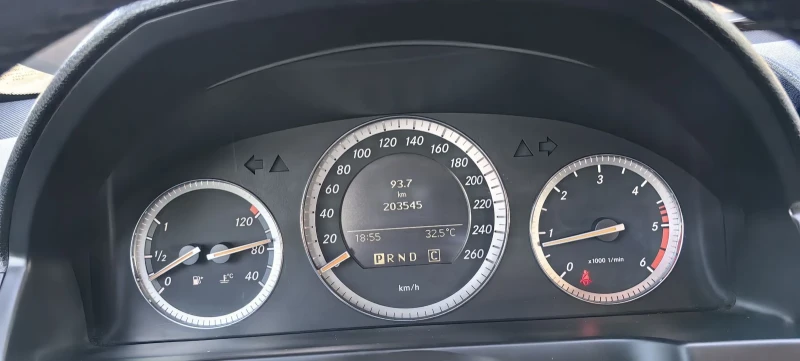 Mercedes-Benz C 220 2.2CDI 170 К. С* АВТОМАТИК* ОМ646, снимка 15 - Автомобили и джипове - 47020844