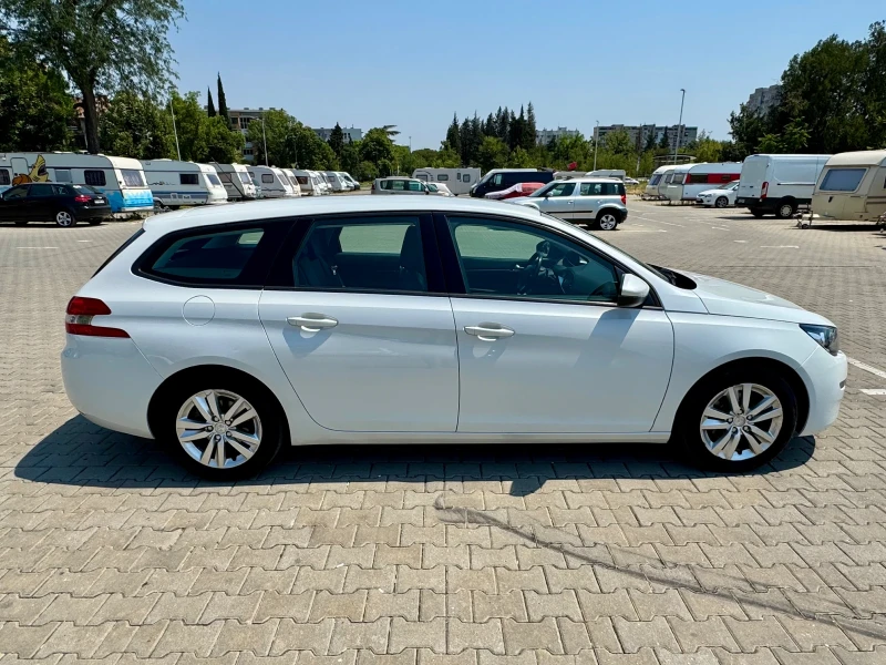 Peugeot 308 1.6 BlueHDI КАТО НОВА | БЯЛА ПЕРЛА | КОЖЕН САЛОН, снимка 8 - Автомобили и джипове - 51956647