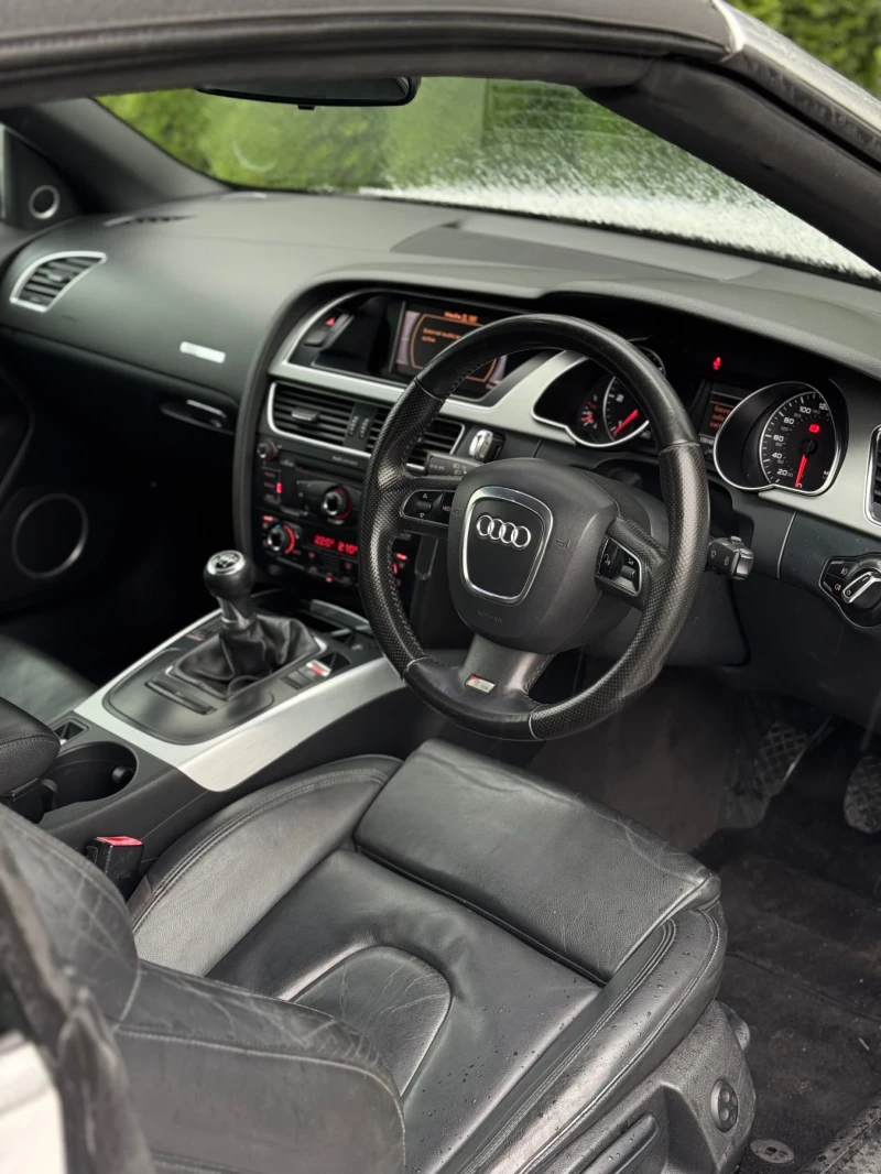 Audi A5 3x S line/2010/2.0tdi/ПОДГРЕВ/ КОЖА , снимка 9 - Автомобили и джипове - 52852253