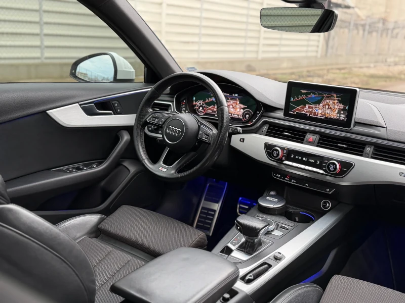 Audi A4 Audi A4 VIRTUAL* 2X S-LINE* LED-MATRIX* 190hp* AMB, снимка 7 - Автомобили и джипове - 53583510