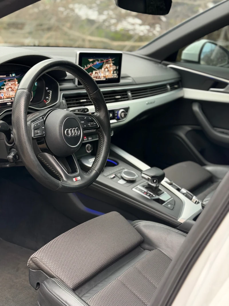 Audi A4 Audi A4 VIRTUAL* 2X S-LINE* LED-MATRIX* 190hp* AMB, снимка 10 - Автомобили и джипове - 53583510