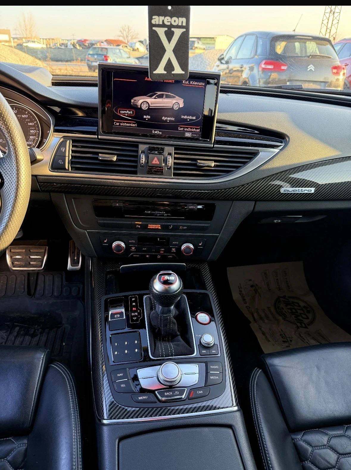 Audi Rs7 605кс карбон, снимка 8 - Автомобили и джипове - 54579361