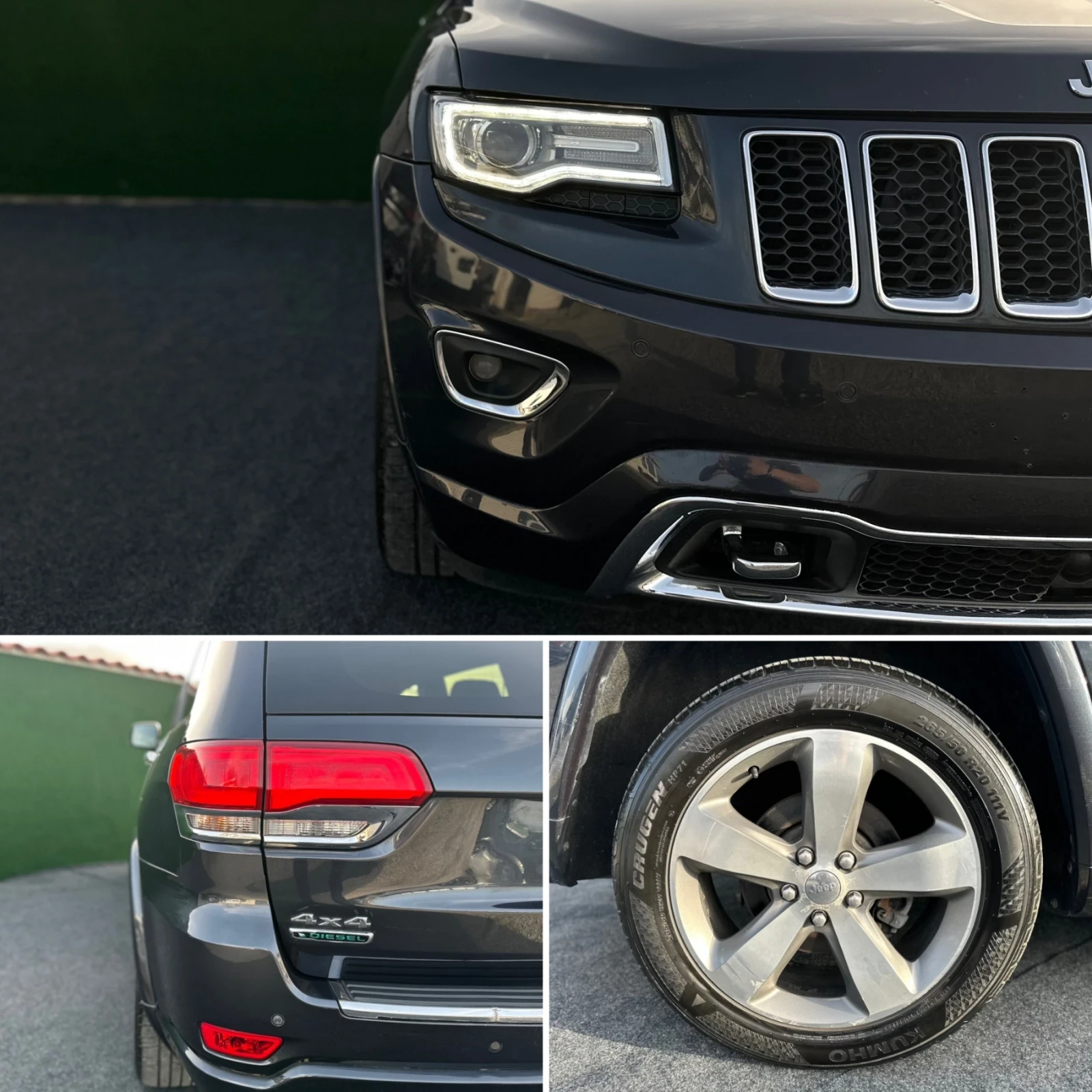 Jeep Grand cherokee Overland* Обдухване* Панорама* KeyLess* ЛИЗИ - изображение 6