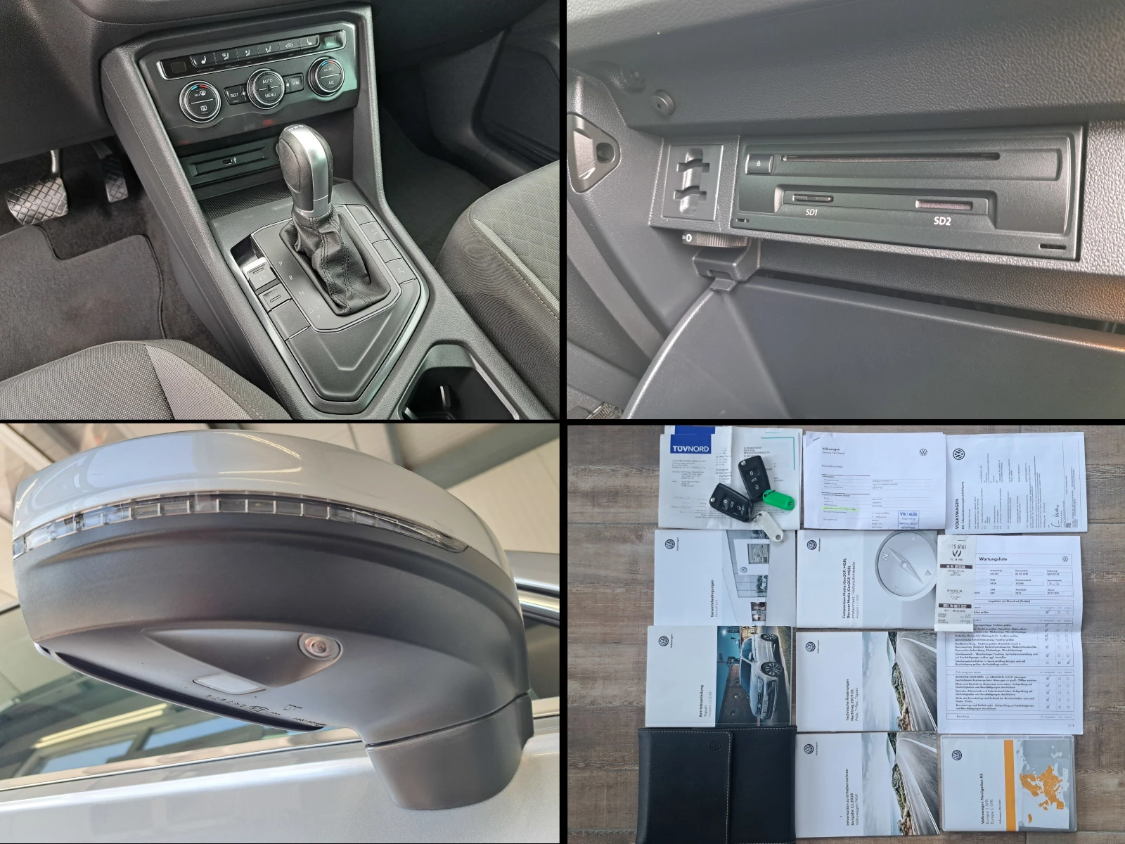 VW Tiguan 2.0TDI* DSG* КЛИМА* NAVI* LED* КАМЕРА 360*        , снимка 17 - Автомобили и джипове - 55851838
