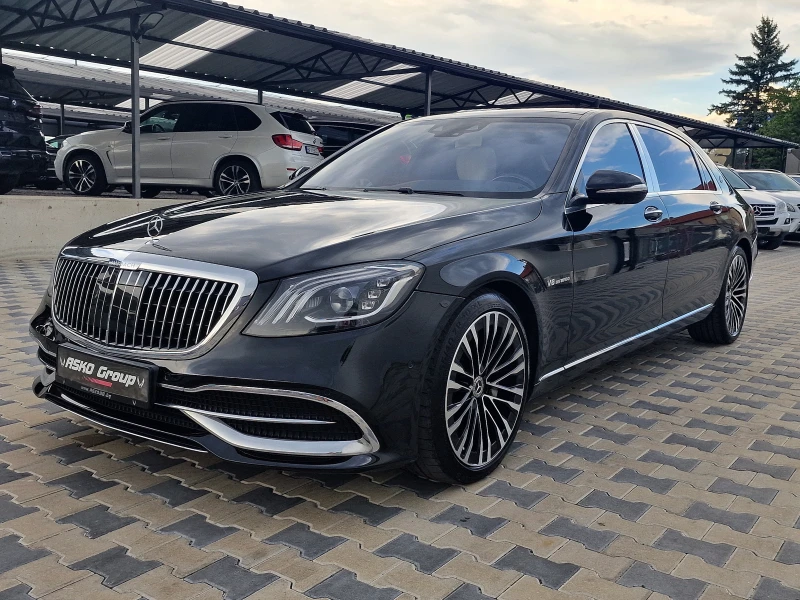 Maybach S 560 L/TVx3/DISTR/HUD/ВАКУМ/KEYLES/BURMEST/NIGHT/LI    , снимка 2 - Автомобили и джипове - 47342931