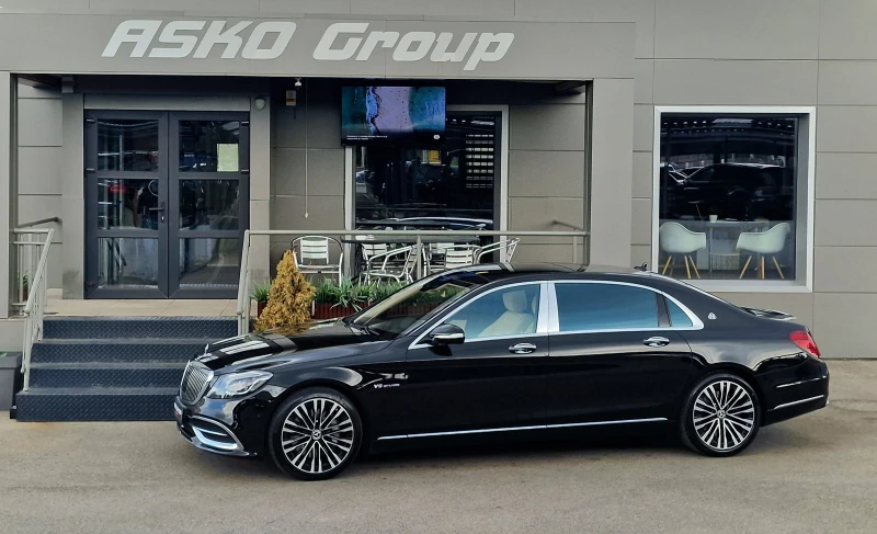 Maybach S 560 L/TVx3/DISTR/HUD/ВАКУМ/KEYLES/BURMEST/NIGHT/LI    , снимка 1 - Автомобили и джипове - 47342931