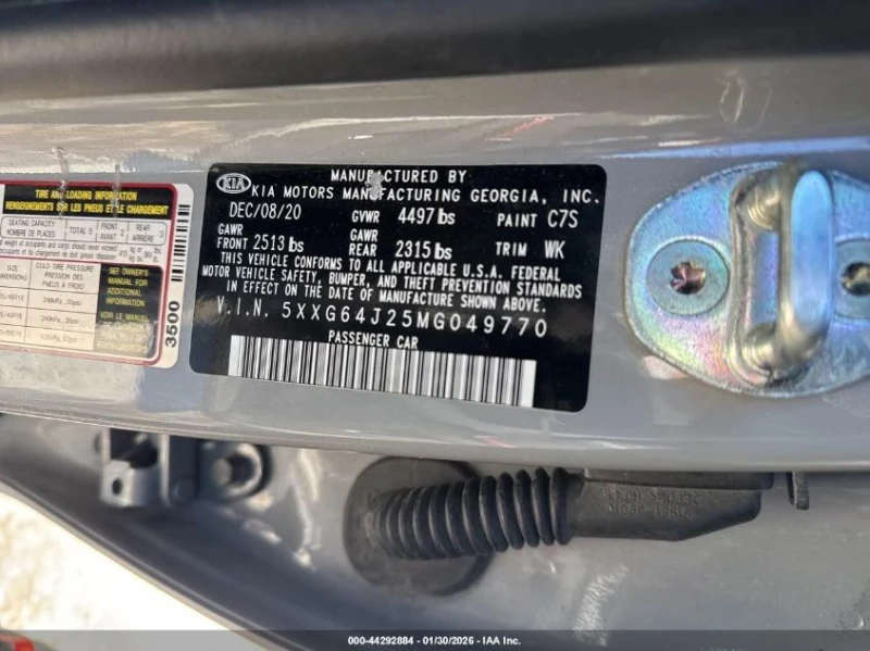 Kia K5 1.6L I-4 DI, DOHC, VVT, TURBO, 180HP All Wheel, снимка 9 - Автомобили и джипове - 53566032