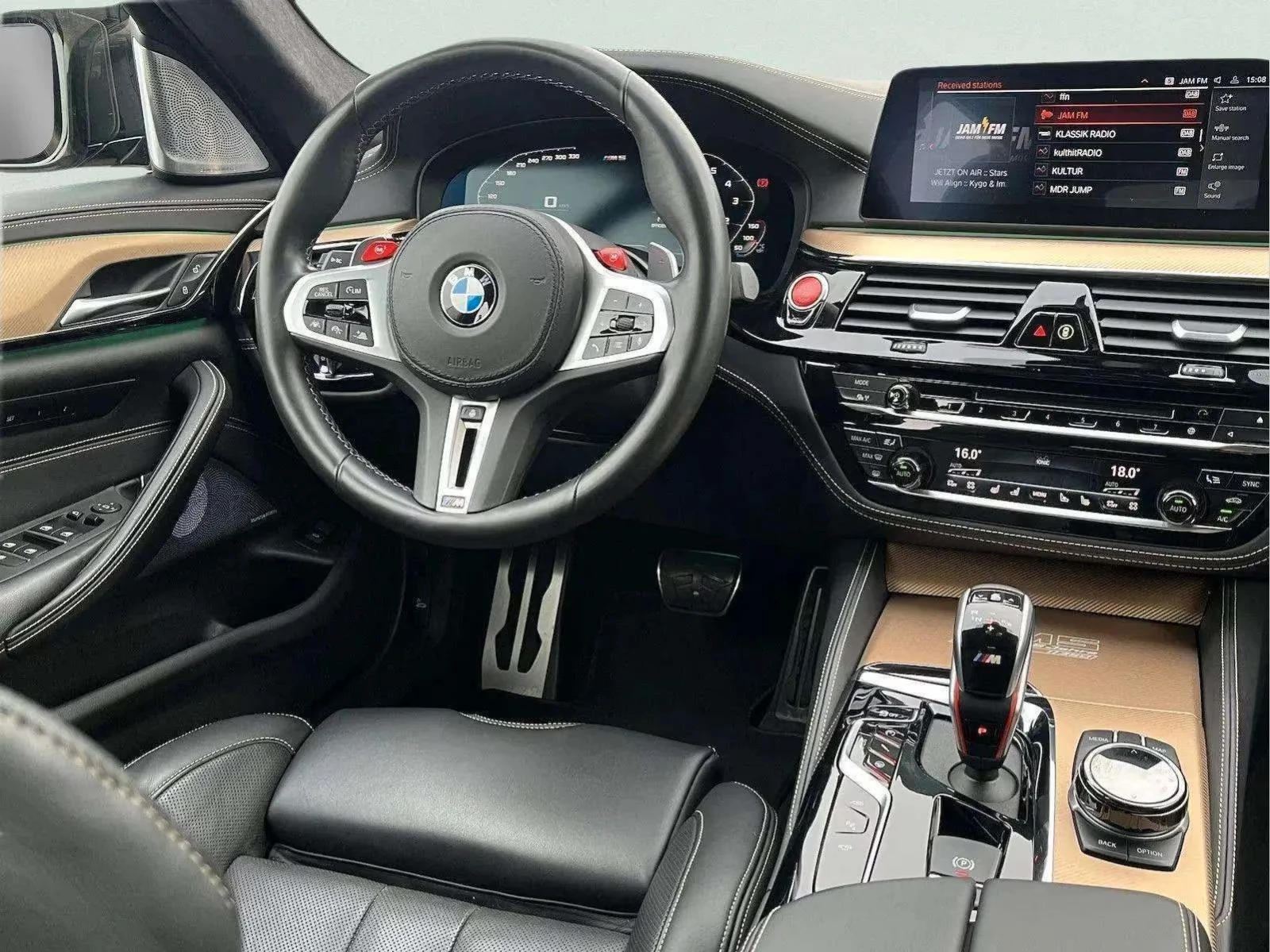 BMW M5 COMPETITION/625HP/4X4/CARBON/1от350/HUD/NAVI/127h - изображение 9