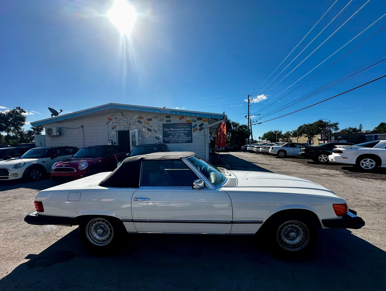 Mercedes-Benz SL 450SL, снимка 4 - Автомобили и джипове - 53967906