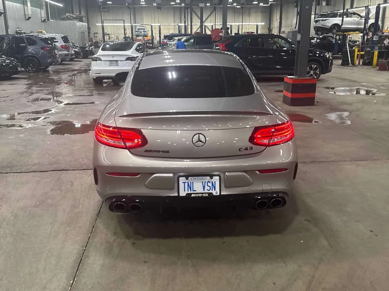 Mercedes-Benz C 43 AMG * C 43 * 360 КАМЕРА * BURMESTER * , снимка 4 - Автомобили и джипове - 56332912