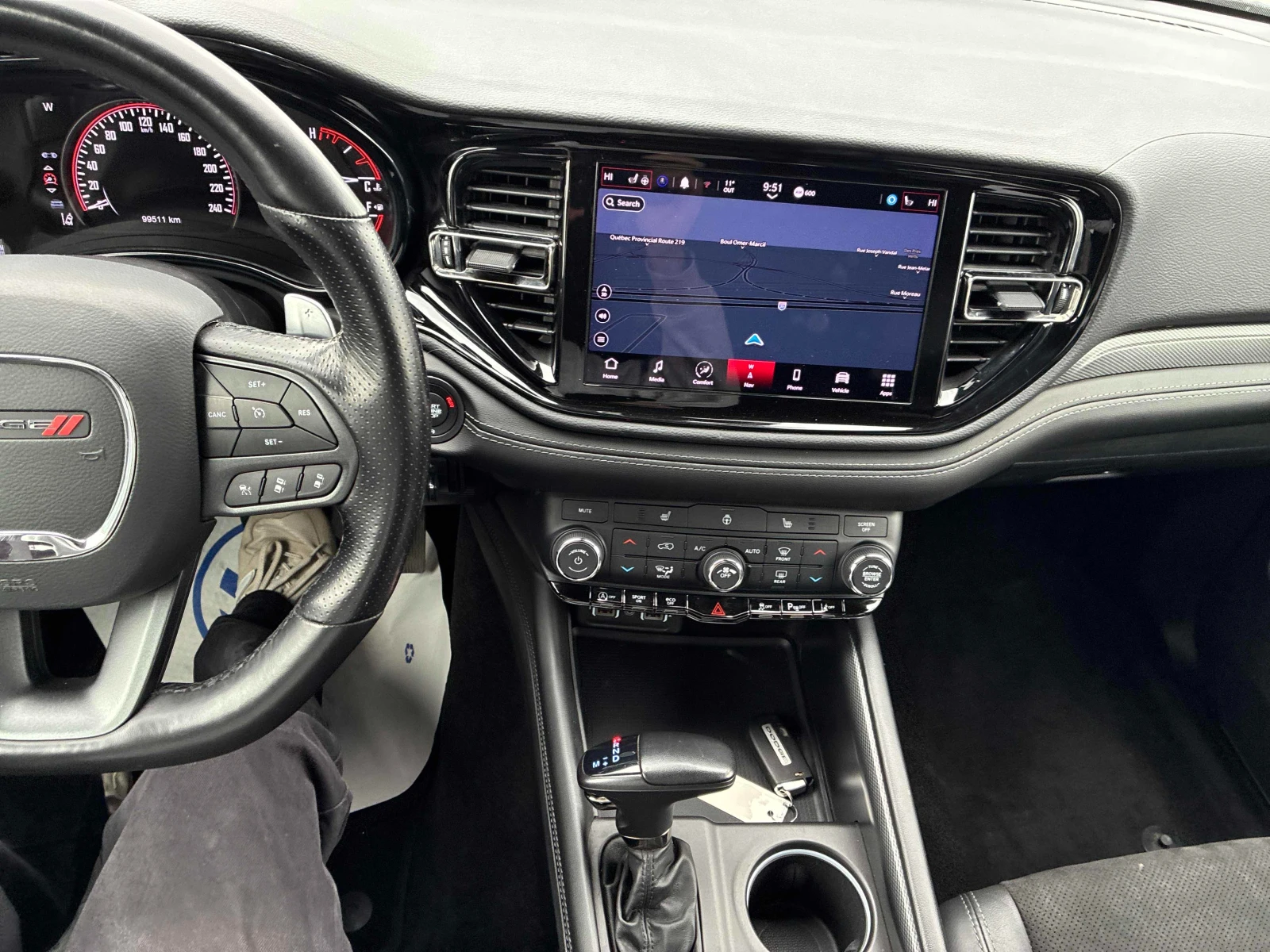Dodge Durango GT* 3.6V6* AWD* ACC* NAVI* КАМЕРА* ПОДГРЕВ, снимка 9 - Автомобили и джипове - 56134964