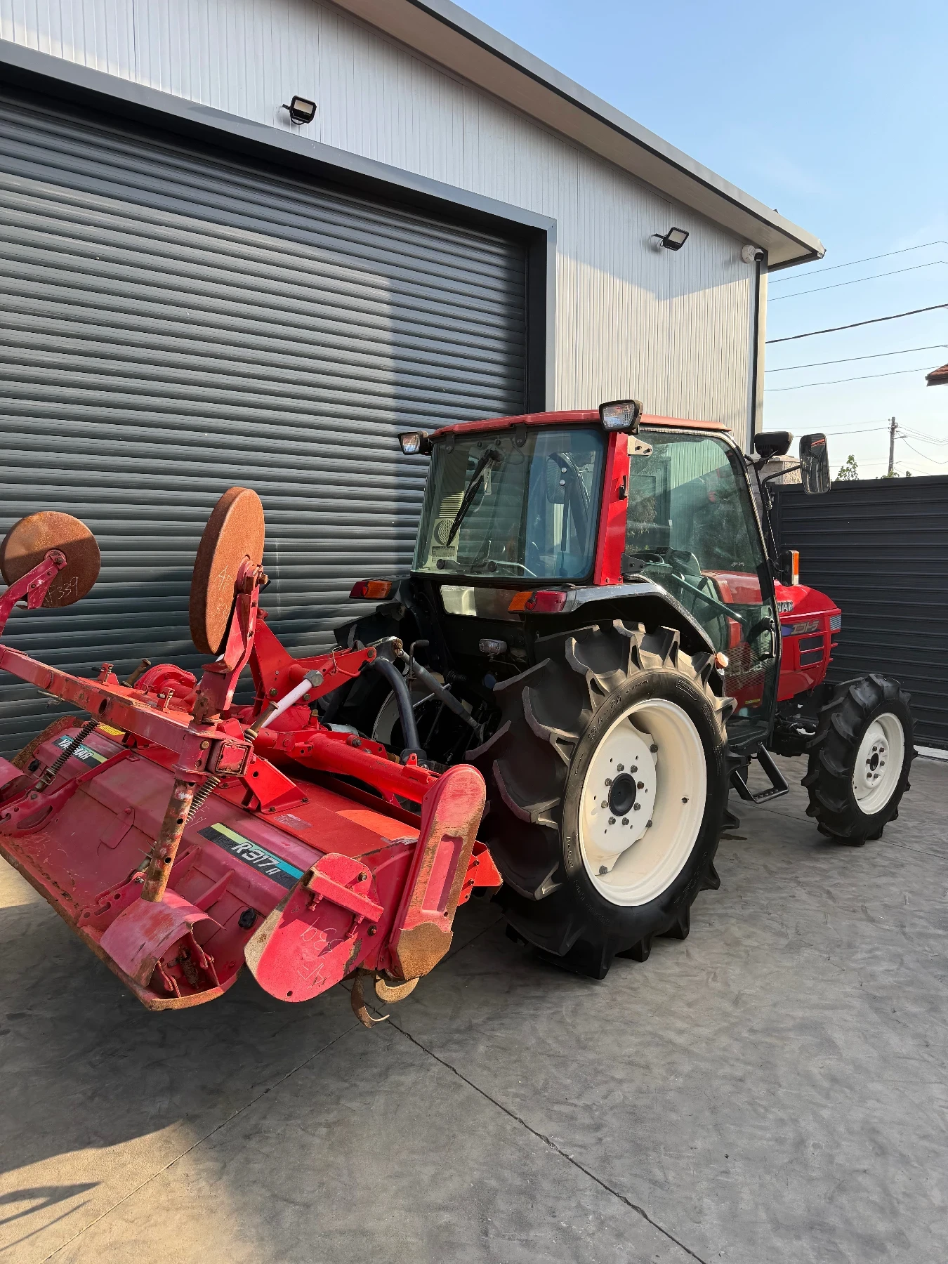 Трактор Yanmar AF339 39кс. КАТО НОВ, снимка 10 - Селскостопанска техника - 55306662
