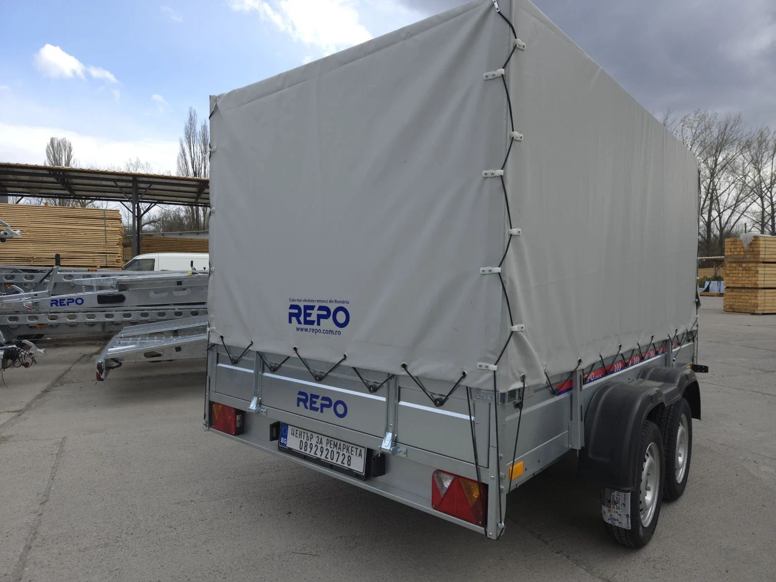 За автомобил Agados Repo Trailers 3m X 1.6 туристическо ремарке | Mobile.bg — изображение 1