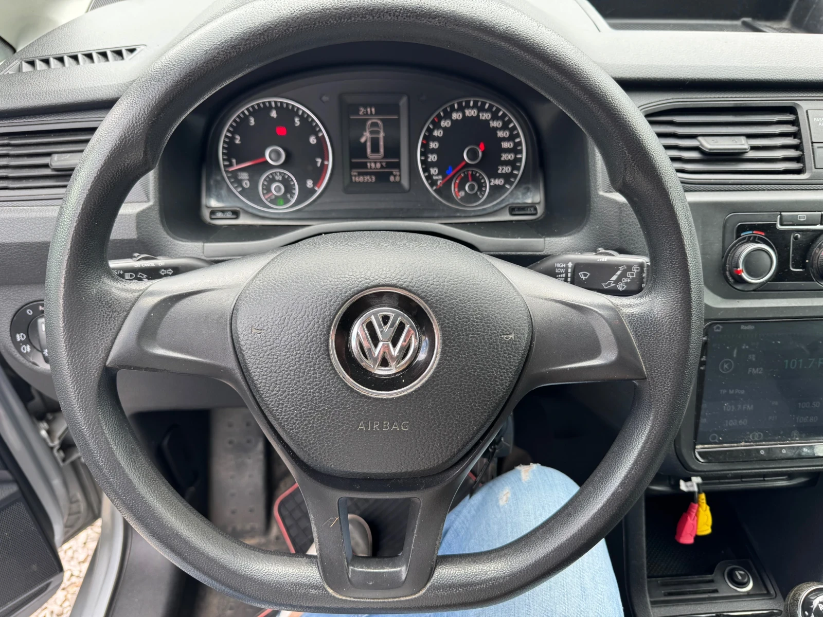 VW Caddy 1+ 1м* 1.4T CNG 110hp* KLIMA* 2016г* NAVI* евро 6в | Mobile.bg — изображение 17