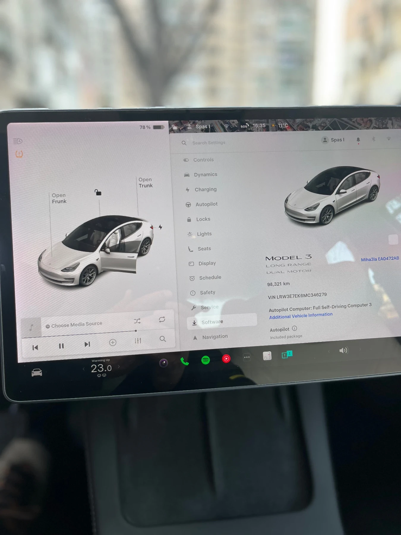 Tesla Model 3 Model 3 Dual Motor - Термопомпа, снимка 15 - Автомобили и джипове - 53713432